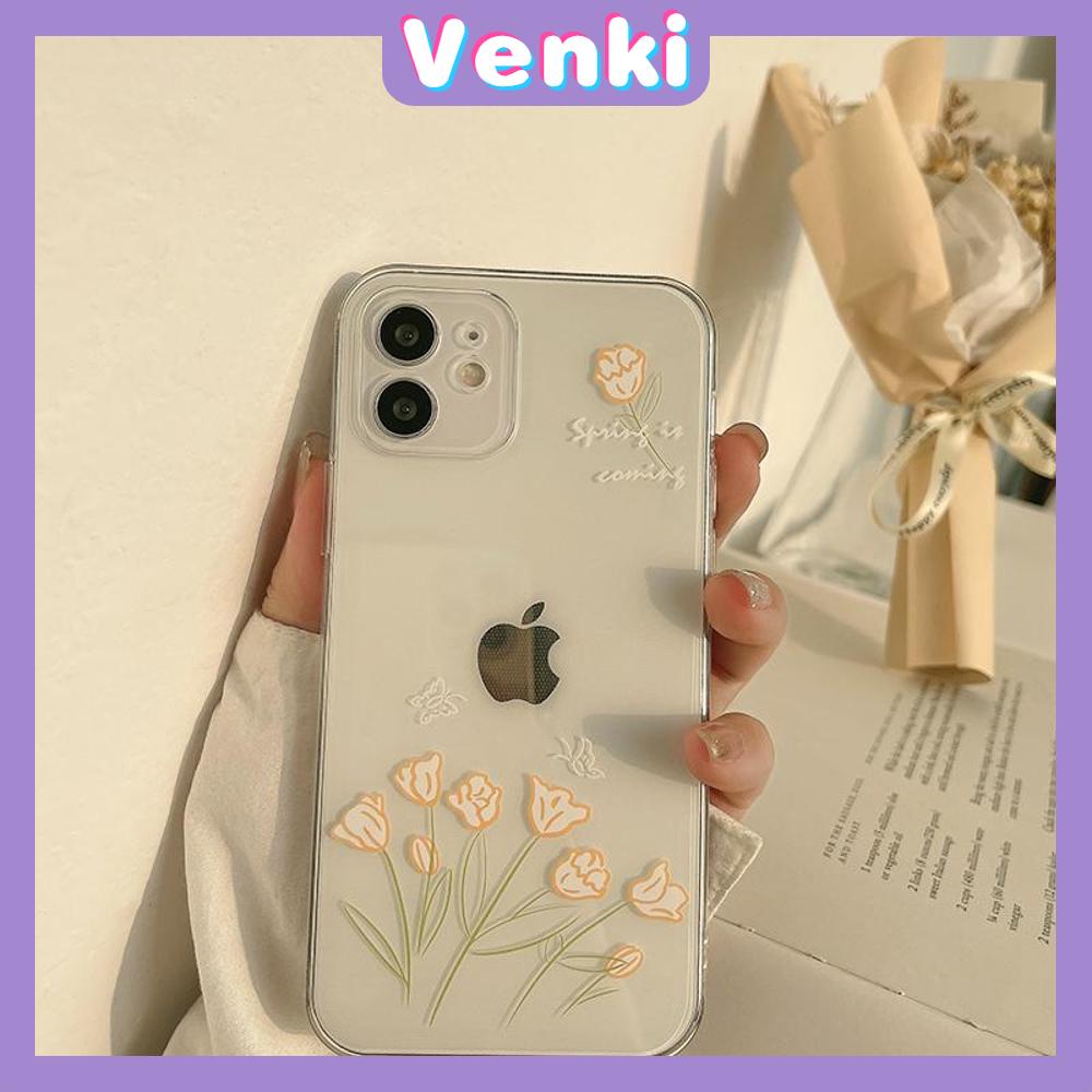 Soft Case Silikon Tpu Motif Bunga Untuk Iphone 13 Pro Max 12 Pro Max 11 7 Plus Xr Xs Max 8 Plus X Xs 11 Pro Max