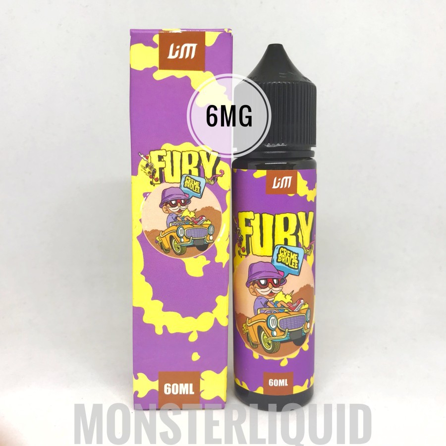 FURY CREAM BRULEE BY LIM INDONESIA MODERN 6MG 60ML