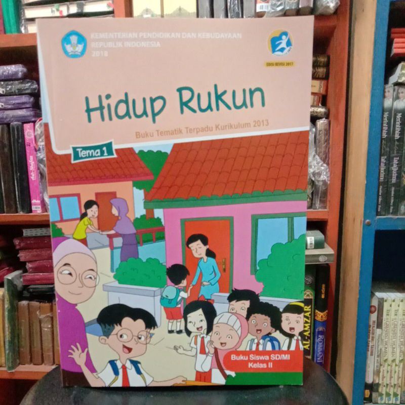 Jual BUKU SISWA SD/MI KELAS 2 TEMA 1 HIDUP RUKUN | Shopee Indonesia