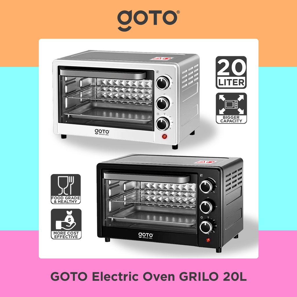 Jual Goto Grilo Oven Listrik Microwave Penghangat Makanan Electric 20L