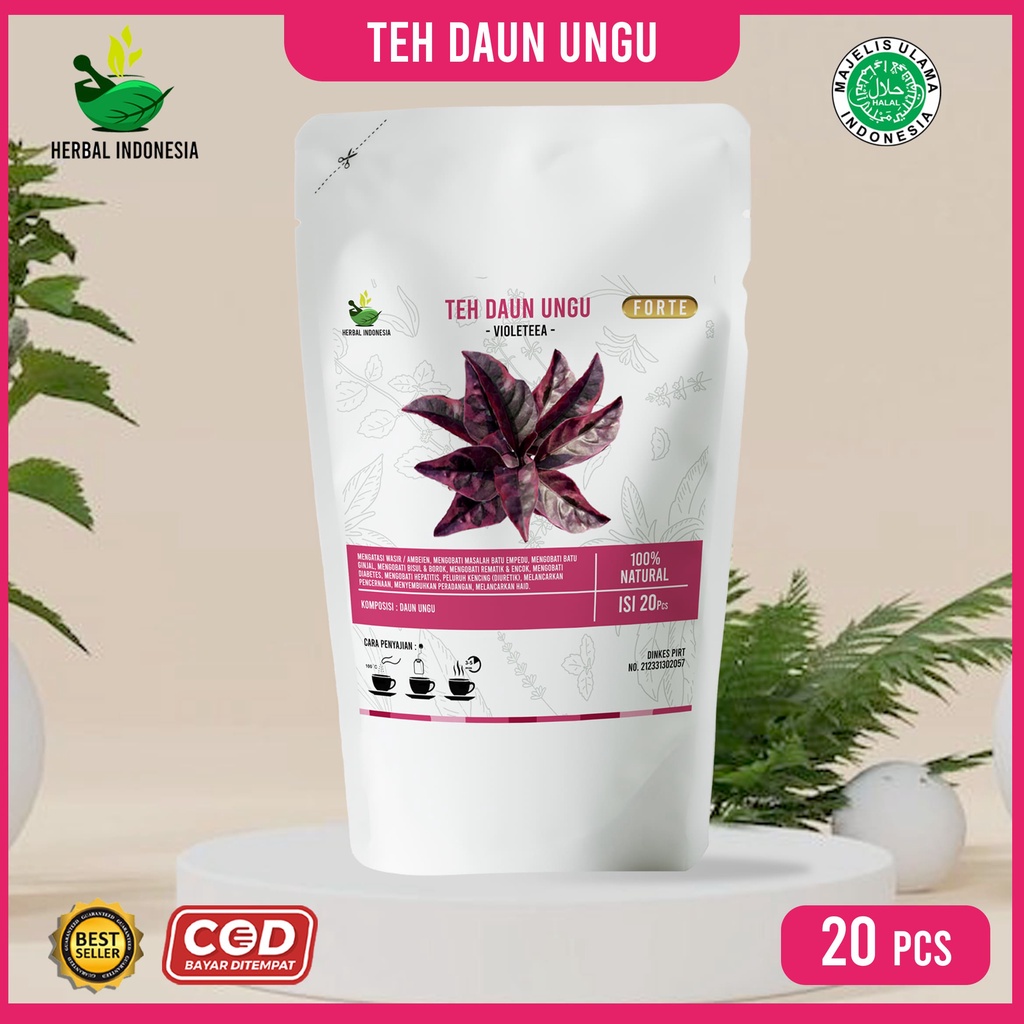 

Teh Celup Daun Ungu Obat Herbal Wasir Daun Ungu Obat Ambeyen Ambeien Teh Herbal Pelancar Haid Paling Ampuh