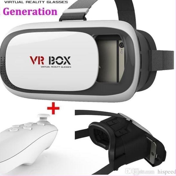 ✫ PAKET BUNDLING VR BOX 2 + REMOTE VR BOX  VR BOX 2 ✰