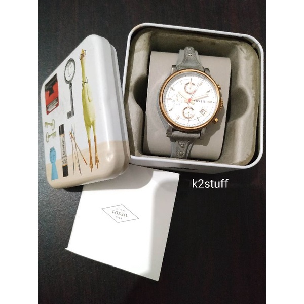 SOLD - PRELOVED Fossil boyfriend watch es 4045