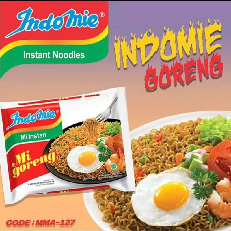 

INDOMIE GORENG 85 GRAM MIE GORENG MIE INSTAN