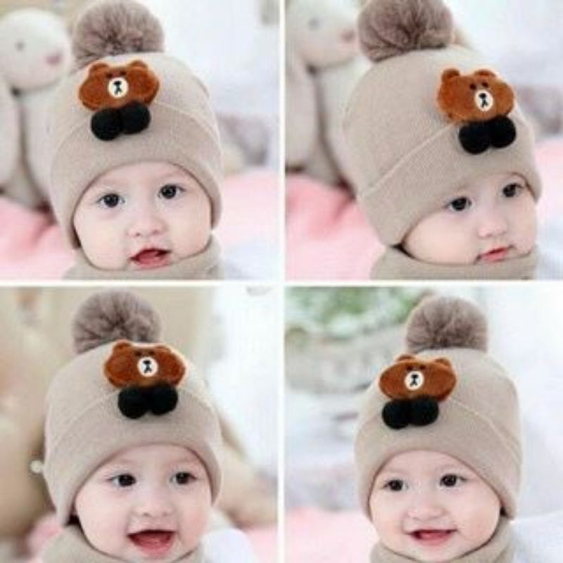 TOPI KUPLUK BAYI BONEKA /KUPLUK BAYI RAJUT/GYP OLSHOP