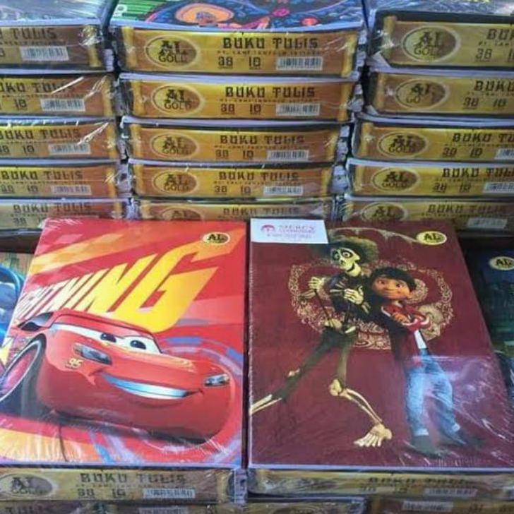 

Recomend buku tulis AL gold 38 lembar fancy 1Pack / 10Pcs ✔
