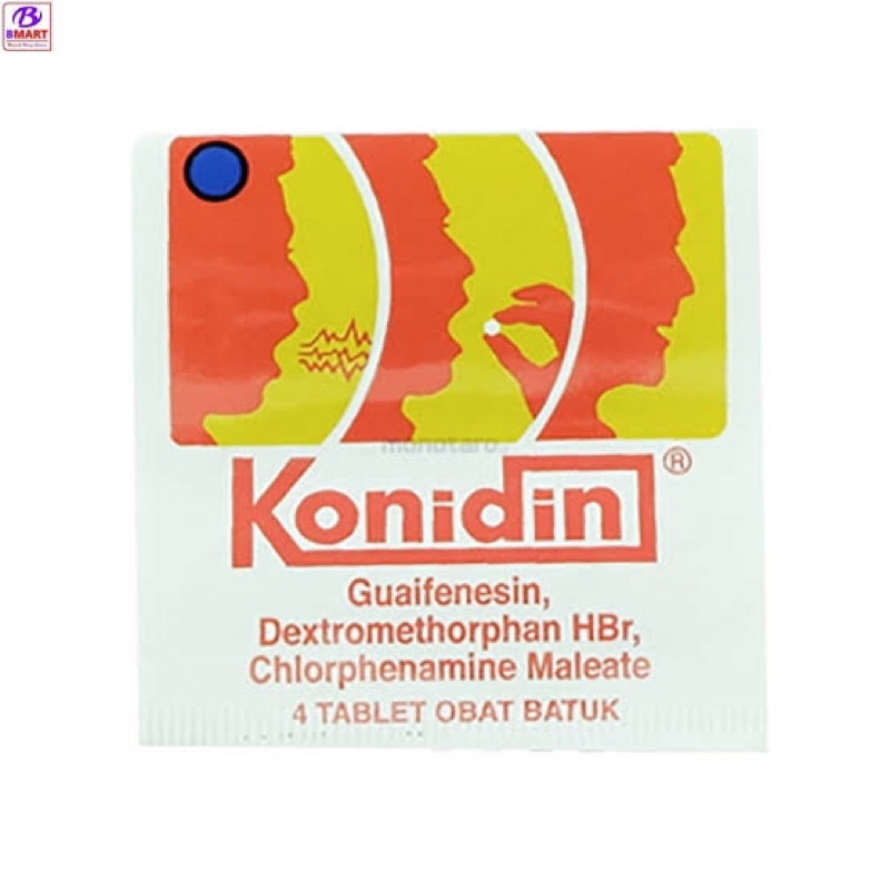 Konidin Obat Batuk Strip isi 4 Tablet