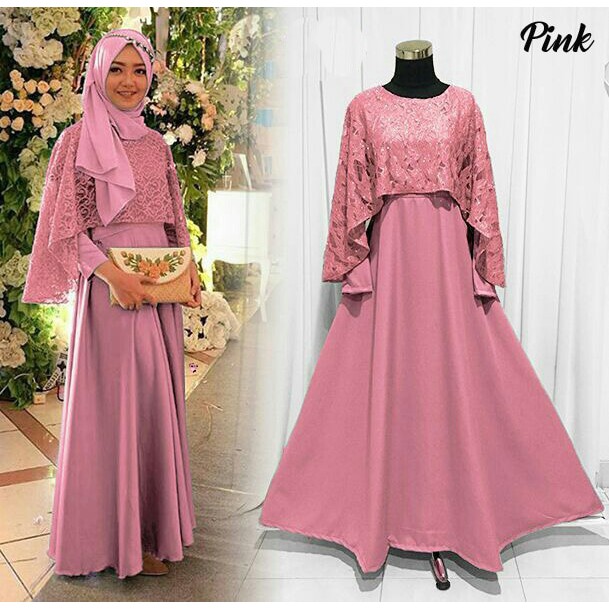 Warna Jilbab Yang Cocok Untuk Gamis Warna Dusty Pink - Tips Mencocokan