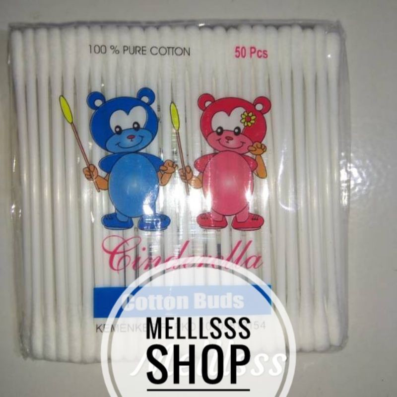 COTTON BUDS CINDERELLA ISI 50 DAN 100