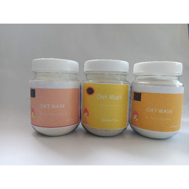 oat mask organik milk