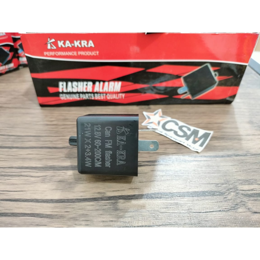 Flasher Sen KA-KRA Flaser Sein KA-KRA Flasher Sen LED Relay sein Bisa Stel speed kedip Cepat Lambat Sein