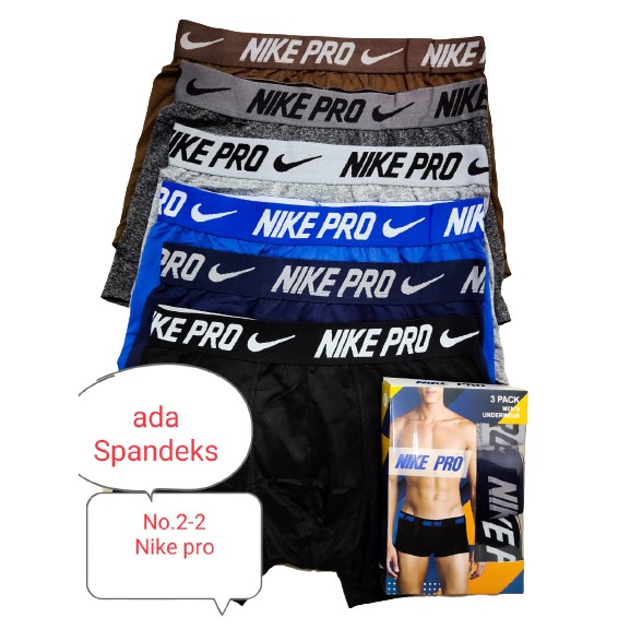 3 PCS BOXER PRIA | BOXER CNVRS | CELANA DALAM PRIA