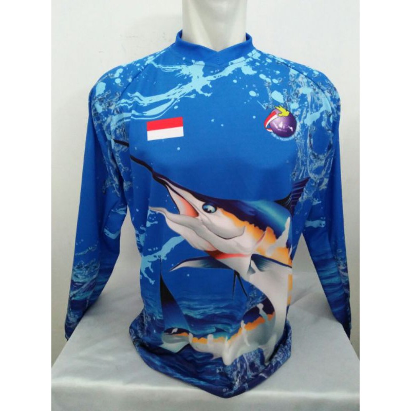 jersey kaos baju mancing (bebas desain)