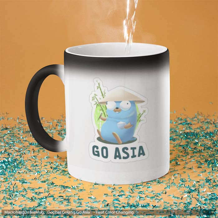 Mug Magic Gopher Golang Go Asia