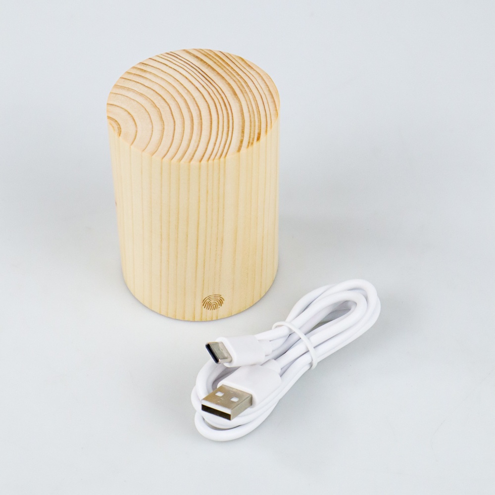 Lampu LED Dekorasi Ruangan USB Rechargeable - M04 - Wooden