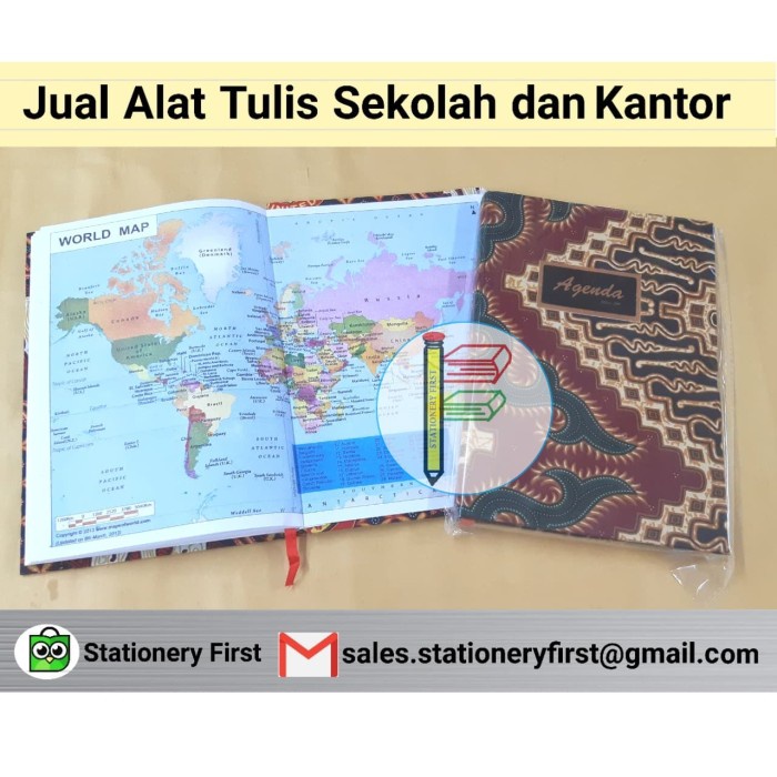 

Buku Agenda Kerja Batik Erica 304 Grosir 098
