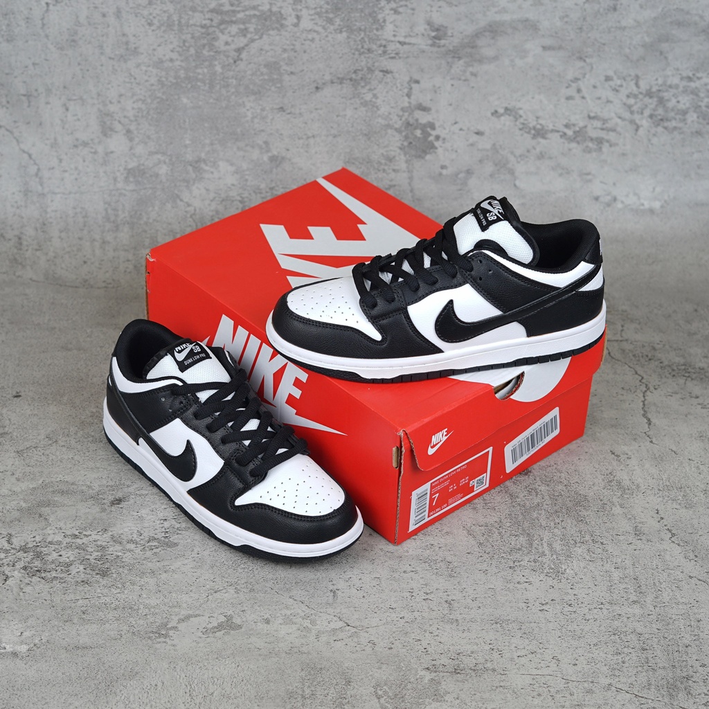 Jual SEPATU NIKE SB DUNK LOW BLACK WHITE BNIB ORIGINAL VIETNAM GRATIS ...