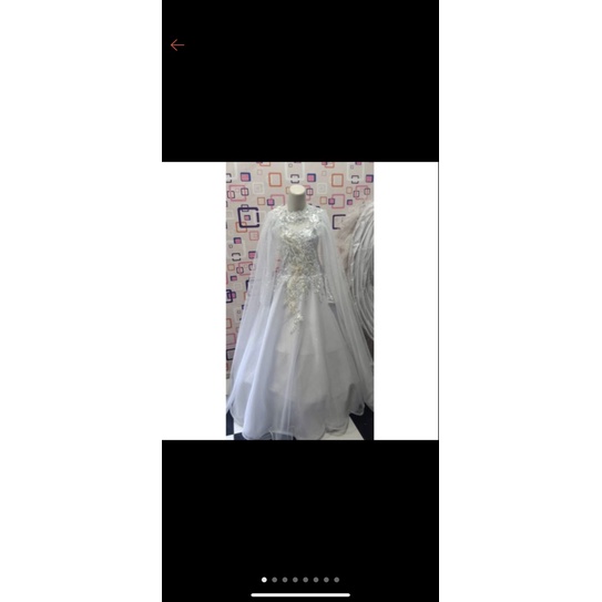 gaun pengantin jumbo ld 120