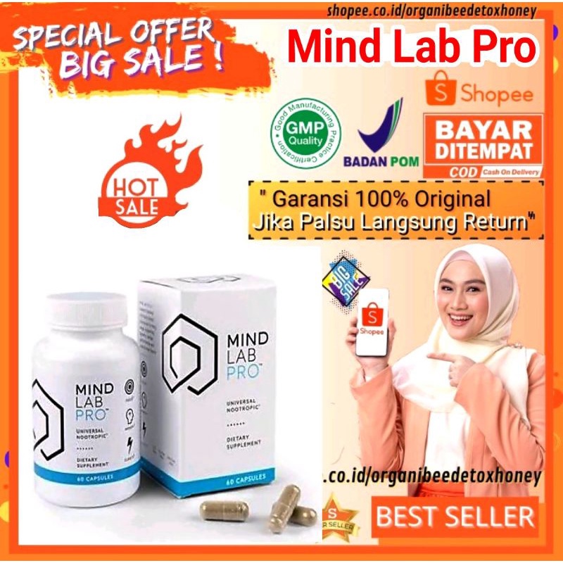 Mind Lab Pro Suplement Otak Universal Nootropic Mindlab Pro 60 Caps Vitamin Otak Asli import