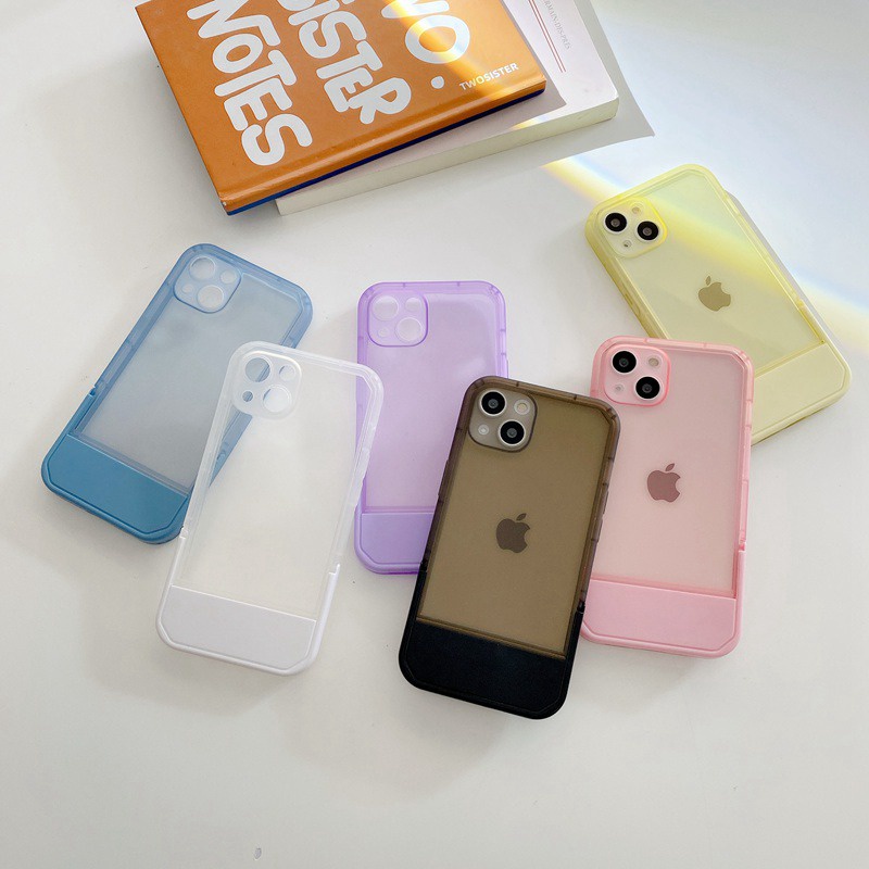 Cheap 6Colors Clear Soft Case HP iP iPhone 6 6S 7 8 + Plus X XR SE 2020 XS Max 11 Casing Apple