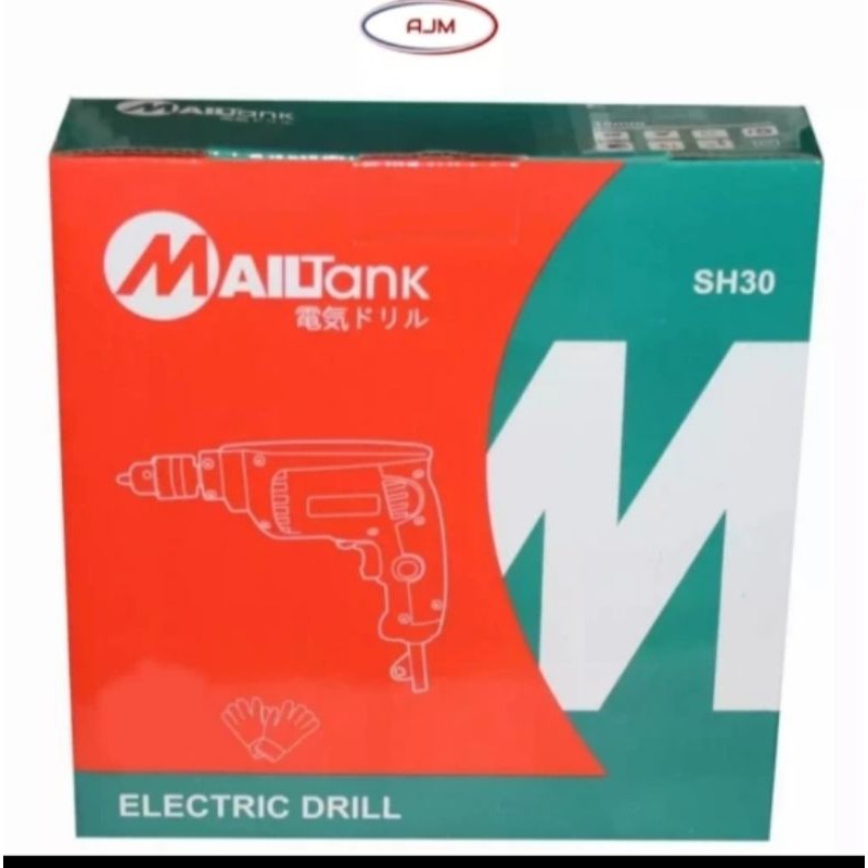 Mailtank Electrik Drill 10mm - Mesin Bor Listrik SH30 - Bor Murah 1 orang menyukai barang ini