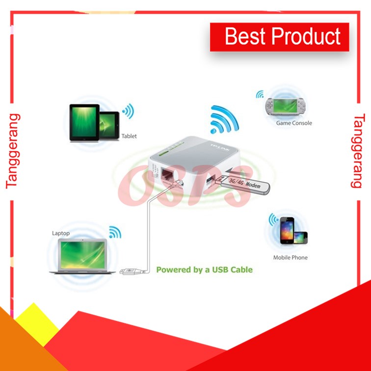 Best Product MR3020 Hotstpot Wifi TP LINK Router Wifi OSPS