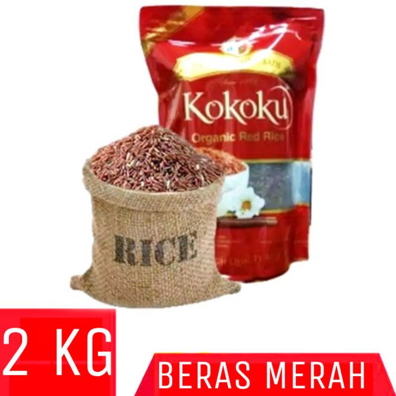 

KOKOKU BERAS MERAH ORGANIC 2KG/RED RICE