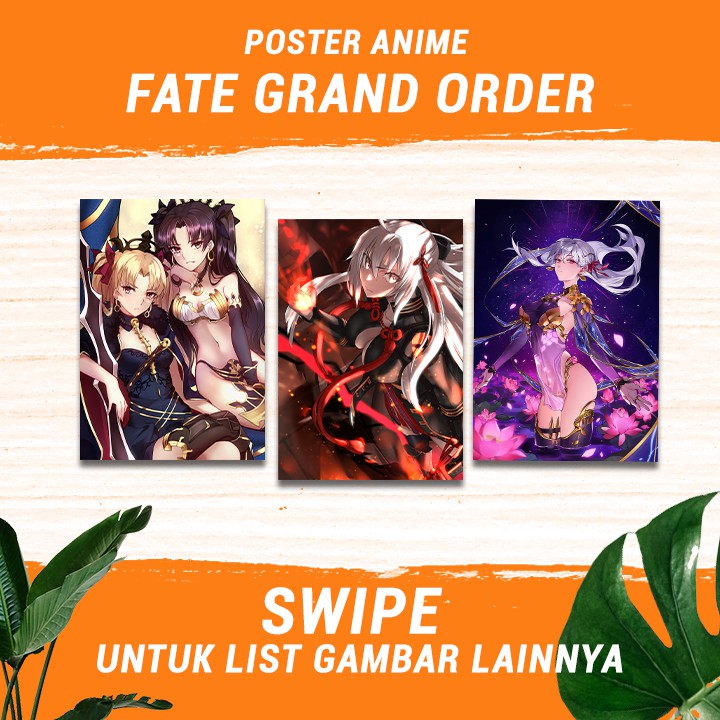 Cetak Print Poster Fate Grand Order - Termurah
