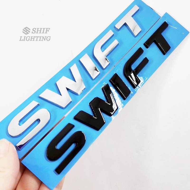 1pc Stiker Emblem Logo Swift Pengganti Bahan Abs Untuk Suzuki