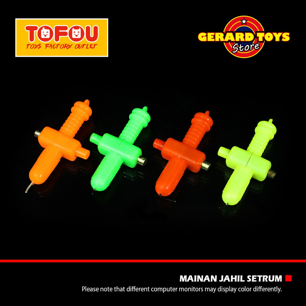 Mainan Jahil Alat Setrum Warna Setruman MURAH KEREN
