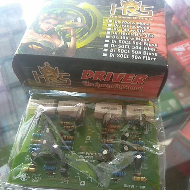 DRIVER POWER 150WATT STEREO DUS HRS