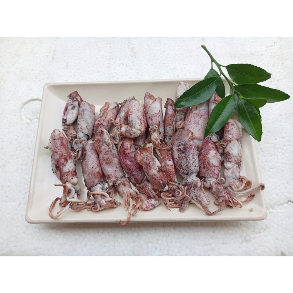 

Cumi Asin Kecil Small Seafood 200gr