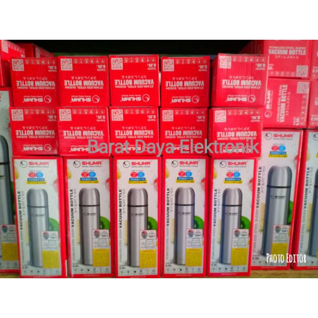 Termos SHUMA 350ml/500ml/750ml/1000mlPanas Dingin Stainless steel