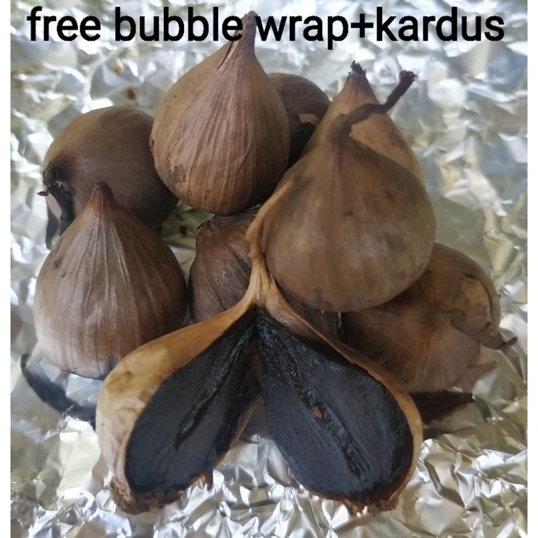 

BAWANG HITAM TUNGGAL MURAH PREMIUM FRESH SINGLE BLACK GARLIC 250 GR