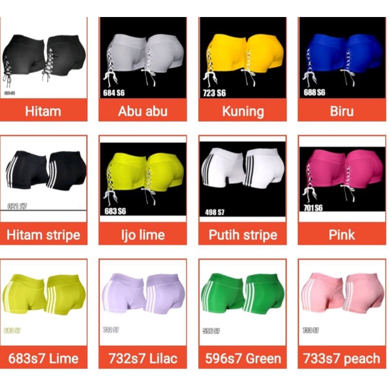 SHORT Celana Olah Raga Sixpack