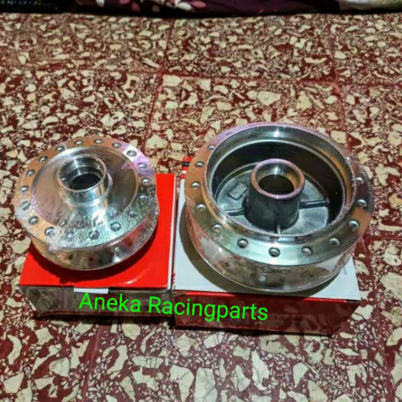 tromol kharisma supra 125 old supra fit new satu set depan belakang krum pnp