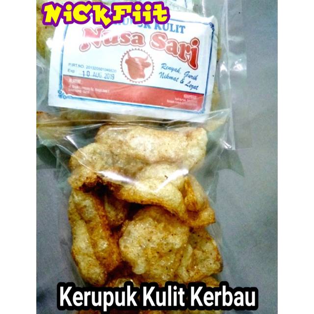 

Kerupuk Kulit Kerbau / Kulit Sapi Asli Garut 100 gram