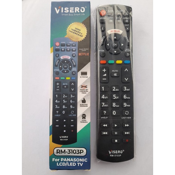 REMOTE SMART TV PANASONIC LED/LCD