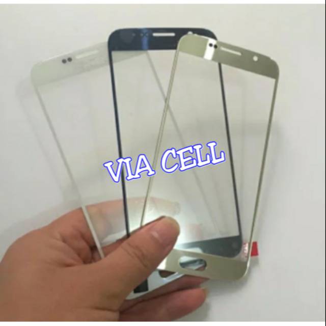 KACA LCD KACA DEPAN TOUCHSCREEN SAMSUNG GALAXY S6 FLAT G920 ORIGINAL