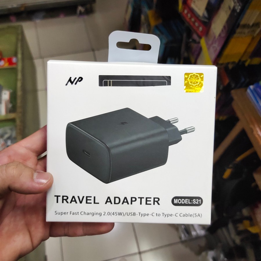 BATOK CASAN TYPE C ADAPTER CHARGER KOMPATIBEL SEMUA HP SUPER FAST CHARGING