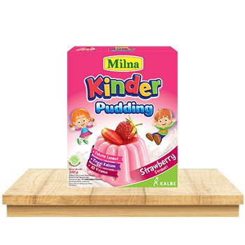 

Puding Milna KINDER Pudding Instant Coklat / Strawberry / Vanila 100gram