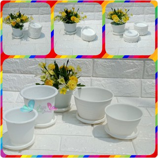 TATAKAN POT 10 CM PUTIH KECIL NKT ALAS POT UKURAN 10 CM TATAKAN POT 10 CM PUTIH KECIL NKT ALAS POT UKURAN 10 CM