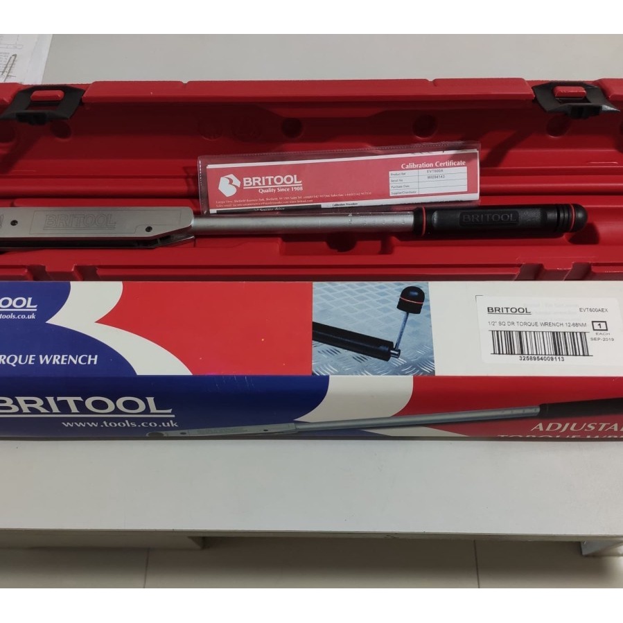 Britool EVT 600 AEX EVT600 1/2 Inch Kunci Momen Torsi Torque Wrench