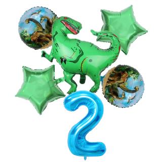 1 set 40 inch dinosaurus  digital balon ulang tahun  