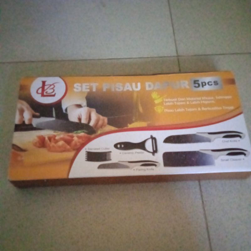 

Pisau Set Dapur 5 pcs