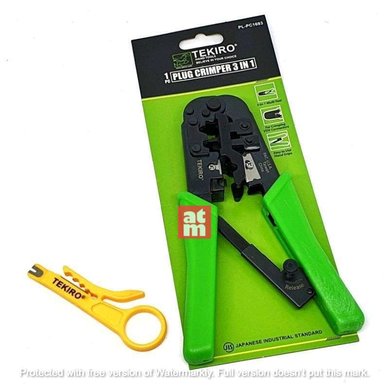 Tang Crimping RJ45 3IN1 Tekiro