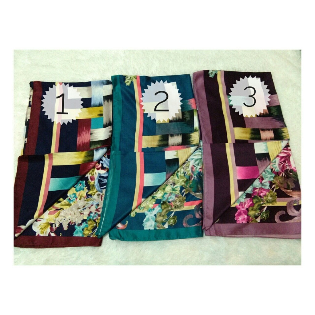 Special Unggulan Hijab Segiempat Satin Lamiz by Azzura Motif 5 Jilbab Scarf Murah PALING MURAH