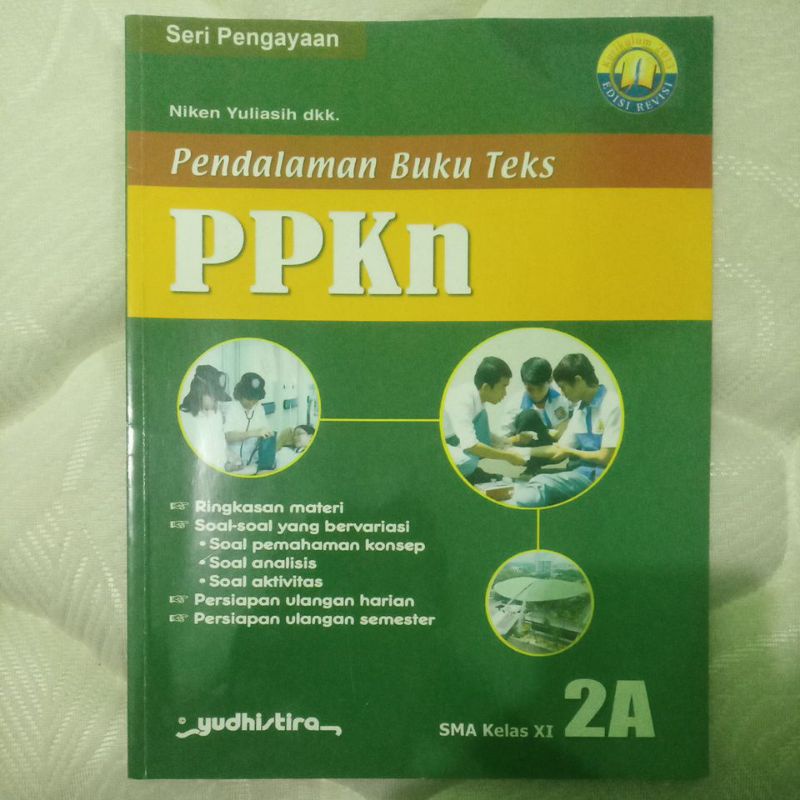 PBT PPKn 2A SMA Kelas 11 / XI Semester 1 Yudhistira