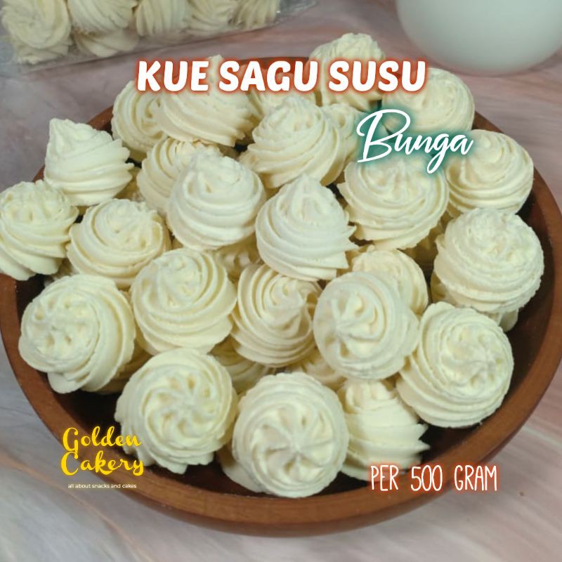 

Kue Sagu Susu Bunga Mini - 500 gr