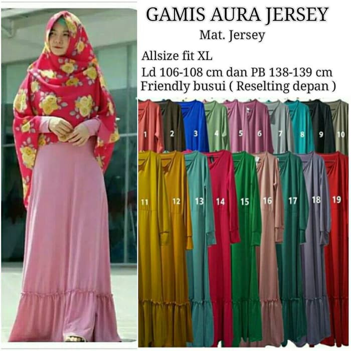 Gamis Jersey Aura Rempel